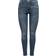 Only Wauw Mid Waist Skinny Fit Jeans - Black/Blue Black Denim