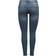 Only Wauw Mid Waist Skinny Fit Jeans - Black/Blue Black Denim