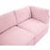 Wade Logan Annai Pink Sofa 129" 6 6 Seater