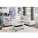Red Barrel Studio Adebisi Off-White Sofa 97.5" 3pcs 5 Seater