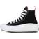 Converse Big Kid's Chuck Taylor All Star Move Platform Canvas - Black/Pink Salt/White