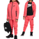 Nike Little Kid's Sportswear Tech Fleece Full Zip Set - Aster Pink (36L050-AI9)