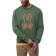 Psycho Bunny Mens Floyd French Terry Sweatshirt - Agave Green