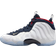 Nike Little Posite One GS - Obsidian/University Red/Metallic Gold/White