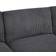 Latitude Run 6 - Piece Dark Gray Corduroy Sectional Sofa 98" 6 Seater