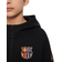 Nike Older Kid's FC Barcelona Tech Fleece Soccer Full Zip Hoodie - Black/Club Gold (FN8500-011)