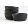 H&M 4-Pack Small Porcelain Bowls - Black Bowl 13.5cm 4pcs