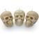 MikaMax Skull Candle Set Stearinljus 3st