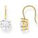 Thomas Sabo Gold-Plated Sterling and Zirconia Drop Earrings - 925 Silver/CZ