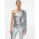 Vero Moda Vmefi ONE Shoulder LS Top JRS - Silver