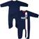 Paris Saint Germain Baby Core Crest Sleepsuit - Blue (13310738)