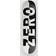 Zero Ripped Army 8.25" Skateboard Deck white black/white