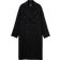 Mango Picarol Handmade Oversized Wool Coat - Black