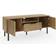 GFW lowboard Nervata Oak TV Bench 119x49cm