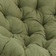 Blazing Needles Microsuede Papasan Chair Cushions Green (132.1x132.1)