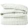 Lexington Checked Lyocell/Cotton Bedding Set Påslakan Grön, Vit (220x220cm)