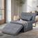 Latitude Run Chaliyah Light Gray Sofa 73.2" 2 Seater