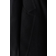 H&M Brushed-Finish Tie-Belt Coat - Black