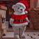 Three Kings Teddy Santa Multi Decoration 35cm