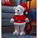 Three Kings Teddy Santa Multi Decoration 35cm