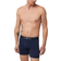 Psycho Bunny Mens Solid Knit Boxer Brief - Navy