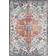 Mistana Dewsbury Blue/Orange/White Rug 80 x 150 cm Orange, Grey, Beige, Blue 80x150cm
