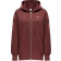 Nike Sportswear Phoenix Fleece Women's Oversized Full-Zip Hoodie - Red Sepia/Sail