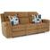 Signature Design by Ashley Kanlow Reclining Honey Sofa 86" 3 Seater