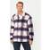 Tommy Jeans Sherpa Collar Check Casual Overshirt - Multi