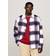 Tommy Jeans Sherpa Collar Check Casual Overshirt - Multi