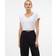 Vero Moda – Vit, v-ringad t-shirt-Vit/a