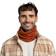 Buff Merino Wool Halsedisse - Rød