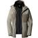 The North Face Fourbarrel Triclimate 3-in-1 Jacket - Clay Grey-TNF Black