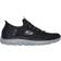 Skechers High Range Slip-in Sneaker - Schwarz/Dunkelgrau