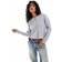 Stradivarius Ribbed Knit Cardigan - Grey