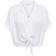 Only Onlpaula Life S/S Tie Shirt - Hvid