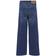 Kids Only Sylvie Clean Wide Leg Denim Jeans - Dark Blue Denim (15327020)