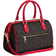 Coach Rowan Satchel Bag In Signature Canvas - Gold/Walnut/Bold Red