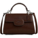 Coach Eliza Mini Top Handle Bag - Smooth Leather/Silver/Maple