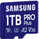 Samsung PRO Plus MicroSDXC Class 10 UHS-I U3 V30 A2 180/130MB/s 1TB +Adapter