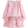 Ted Baker Kid's Frill Mock Dress - Pink