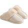 Shein New Thickened Plush Home Slippers For Men And Women, Warm, Fashionable, Comfortable And Anti-Slip Indoor Slippers With Closed Toe