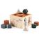 Sebra Wooden Shape Sorter Toes/Builders