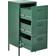 Beliani Wostok Dark Green Storage Cabinet 43x103cm