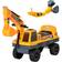 OutSunny Engineering Truck Detachable Digging Bucket & Grab Bucket