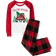 The Children's Place Kid's Matching Family 'Tis The Season Snug Fit Cotton & Microfleece Pajamas - Ruby (3049772-6B)