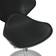 vidaXL 335120 Black Kitchen Chair 76cm 2pcs