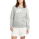 NIKE Sportswear Club Fleece Women's Logo Pullover Hoodie - Dark Grey Heather/White