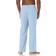 Amazon Essentials Men's Straight-Fit Woven Pyjama Bottoms - Light Blue Stripes