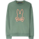 Psycho Bunny Mens Floyd French Terry Sweatshirt - Agave Green